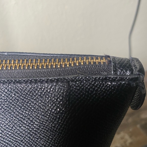 Coach Black Textured Leather Tote - Picture 7 of 14